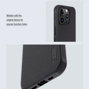 کاور نیلکین مدل Super Frosted Shield Pro مناسب برای گوشی موبایل اپل iPhone 13