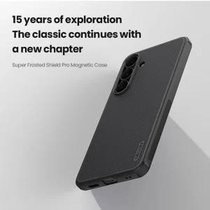 کاور نیلکین مدل Frosted Shield Pro Magnetic مناسب برای گوشی موبایل سامسونگ  Galaxy S25 FE