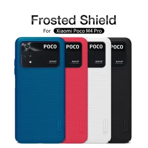کاور نیلکین مدل Super Frosted Shield مناسب برای گوشی موبایل شیائومی Poco M4 Pro 4g