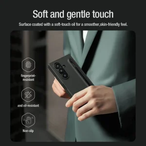 کاور نیلکین مدل Flex Pure Fold S Pen Holder مناسب برای گوشی موبایل سامسونگ Galaxy Z Fold 7
