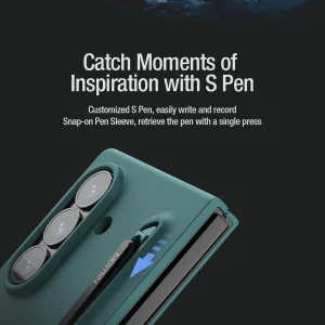 کاور نیلکین مدل Flex Pure Fold S Pen Holder مناسب برای گوشی موبایل سامسونگ Galaxy Z Fold 7