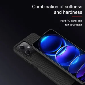 کاور نیلکین مدل Textured مناسب برای گوشی موبایل شیائومی Redmi Note 12 5G Global/China / Poco X5