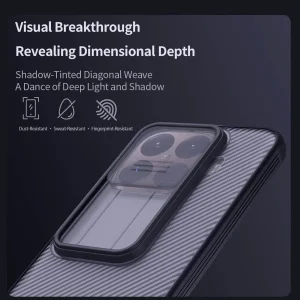 کاور نیلکین مدل Camshield Pro Clear Version مناسب برای گوشی موبایل شیائومی 15T Pro