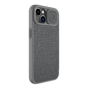 کیف کلاسوری نیلکین مدل Qin Pro Plain Cloth مناسب برای گوشی موبایل اپل iPhone 14 plus