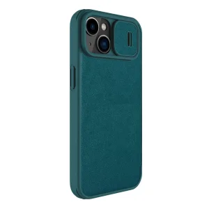 کیف کلاسوری نیلکین مدل Qin Pro Plain Cloth مناسب برای گوشی موبایل اپل iPhone 14 plus