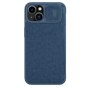 کیف کلاسوری نیلکین مدل Qin Pro Plain Cloth مناسب برای گوشی موبایل اپل iPhone 14 plus