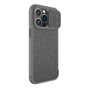 کیف کلاسوری نیلکین مدل Qin Pro Plain Cloth مناسب برای گوشی موبایل اپل iPhone 14 Pro Max