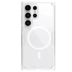 کاور نیلکین مدل Nature TPU Pro Magnetic مناسب برای گوشی موبایل سامسونگ Galaxy S25 Ultra