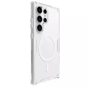 کاور نیلکین مدل Nature TPU Pro Magnetic مناسب برای گوشی موبایل سامسونگ Galaxy S25 Ultra