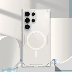 کاور نیلکین مدل Nature TPU Pro Magnetic مناسب برای گوشی موبایل سامسونگ Galaxy S25 Ultra