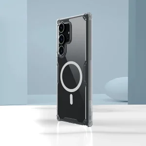 کاور نیلکین مدل Nature TPU Pro Magnetic مناسب برای گوشی موبایل سامسونگ Galaxy S25 Ultra