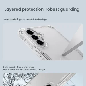 کاور نیلکین مدل Nature TPU Pro مناسب برای گوشی موبایل سامسونگ Galaxy A57