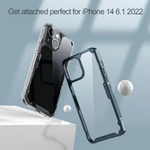 کاور نیلکین مدل NATURE TPU PRO مناسب برای گوشی موبایل اپل IPHONE 14
