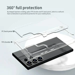 کاور نیلکین مدل Nature TPU Pro مناسب برای گوشی موبایل سامسونگ Galaxy S26 Ultra