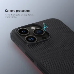 کاور نیلکین مدل Super Frosted Shield Pro مناسب برای گوشی موبایل اپل iPhone 15 Pro Max