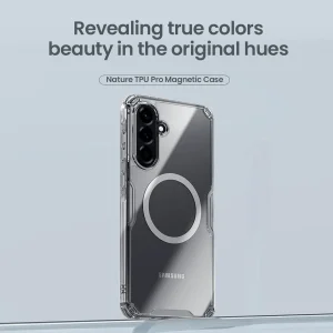 کاور نیلکین مدل Nature TPU Pro Magnetic مناسب برای گوشی موبایل سامسونگ Galaxy A56