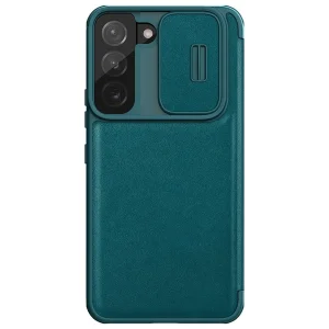 کیف کلاسوری نیلکین مدل Qin Pro Plain Cloth مناسب برای گوشی موبایل سامسونگ Galaxy S22