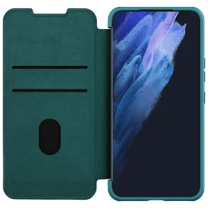 کیف کلاسوری نیلکین مدل Qin Pro Plain Cloth مناسب برای گوشی موبایل سامسونگ Galaxy S22
