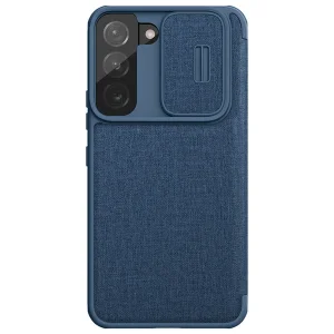 کیف کلاسوری نیلکین مدل Qin Pro Plain Cloth مناسب برای گوشی موبایل سامسونگ Galaxy S22