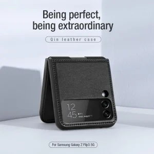 کیف کلاسوری نیلکین مدل Qin Pro Plain Cloth مناسب برای گوشی موبایل سامسونگ Galaxy S22