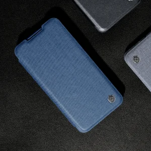 کیف کلاسوری نیلکین مدل Qin Pro Plain Cloth مناسب برای گوشی موبایل سامسونگ Galaxy S22