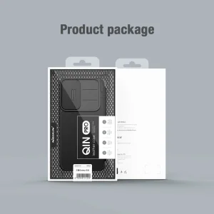 کیف کلاسوری نیلکین مدل Qin Pro Plain Cloth مناسب برای گوشی موبایل سامسونگ Galaxy S22