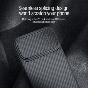 کاور نیلکین مدل Synthetic fiber S Case مناسب برای گوشی موبایل اپل iPhone 14 Plus