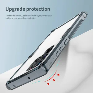 کاور نیلکین مدل Nature TPU Pro مناسب برای گوشی موبایل سامسونگ Galaxy S22 Ultra