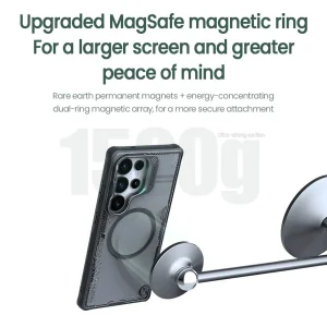 کاور نیلکین مدل Iceblade Prop Frame version Magnetic مناسب برای گوشی موبایل سامسونگ Galaxy S25 Ultra