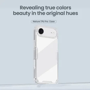 کاور نیلکین مدل Nature TPU Pro مناسب برای گوشی موبایل اپل iPhone 17 Air