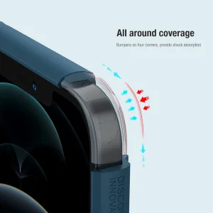 کاور نیلکین مدل Frosted Shield Pro مناسب برای گوشی موبایل اپل Iphone 13 promax