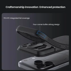 کاور نیلکین مدل Camshield Pro مناسب برای گوشی موبایل اپل iPhone 17 Pro