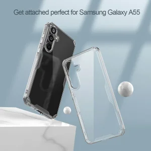 کاور نیلکین مدل Nature TPU Pro مناسب برای گوشی موبایل سامسونگ Galaxy A55 5G