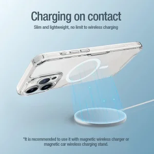 کاور نیلکین مدل Nature TPU Pro Magnetic مناسب برای گوشی موبایل اپل iPhone 15 Pro Max
