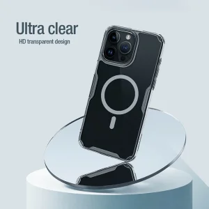 کاور نیلکین مدل Nature TPU Pro Magnetic مناسب برای گوشی موبایل اپل iPhone 15 Pro Max