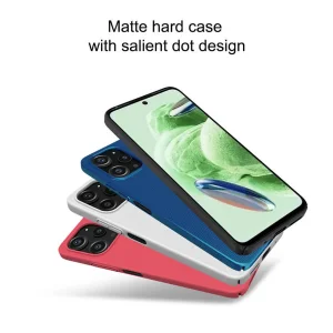 کاور نیلکین مدل Super Frosted Shield مناسب برای گوشی موبایل شیائومی Poco M6 Pro / Redmi 12 4G / Note 12R 5G