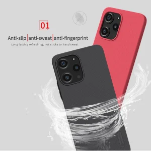 کاور نیلکین مدل Super Frosted Shield مناسب برای گوشی موبایل شیائومی Poco M6 Pro / Redmi 12 4G / Note 12R 5G