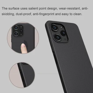کاور نیلکین مدل Super Frosted Shield مناسب برای گوشی موبایل شیائومی Poco M6 Pro / Redmi 12 4G / Note 12R 5G