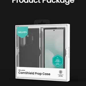 کاور نیلکین مدل Camshield Prop Magnetic Stylus Pen &amp; Transparent Lens Cover Version مناسب برای گوشی موبایل سامسونگ Galaxy Z Fold 7