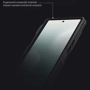 کاور نیلکین مدل Camshield Prop Magnetic Stylus Pen &amp; Transparent Lens Cover Version مناسب برای گوشی موبایل سامسونگ Galaxy Z Fold 7