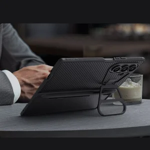 کاور نیلکین مدل Camshield Prop Magnetic Stylus Pen &amp; Transparent Lens Cover Version مناسب برای گوشی موبایل سامسونگ Galaxy Z Fold 7