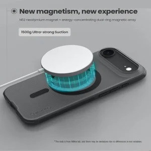 کاور نیلکین مدل Super Frosted Shield Pro Magnetic MagSafe مناسب برای گوشی موبایل اپل iPhone 17 Air