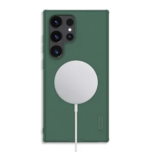 کاور نیلکین مدل Super Frosted Shield Pro Magnetic مناسب برای گوشی موبایل سامسونگ Galaxy S24 Ultra