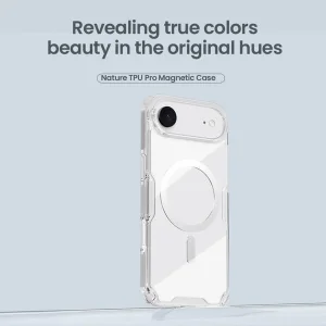 کاور نیلکین مدل Nature TPU Pro Magnetic مناسب برای گوشی موبایل اپل iPhone 17 Air