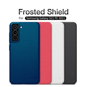 کاور نیلکین مدل Super Frosted Shield مناسب برای گوشی موبایل سامسونگ Galaxy S21 FE