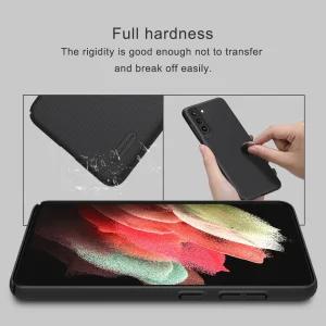 کاور نیلکین مدل Super Frosted Shield مناسب برای گوشی موبایل سامسونگ Galaxy S21 FE
