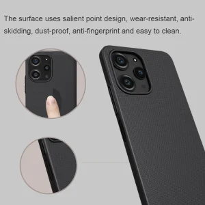 کاور نیلکین مدل Super Frosted Shield مناسب برای گوشی موبایل شیائومی Redmi 12 4G / Note 12R 5G