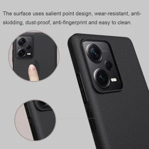 کاور نیلکین مدل Super Frosted Shield مناسب برای گوشی موبایل شیائومی Redmi Note 12 Pro Plus