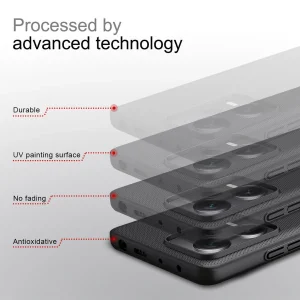 کاور نیلکین مدل Super Frosted Shield مناسب برای گوشی موبایل شیائومی Redmi Note 12 Pro Plus