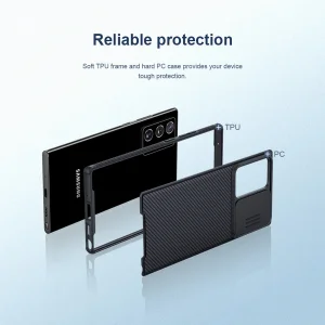 کاور نیلکین مدل CamShield pro مناسب برای گوشی موبایل سامسونگ Galaxy Note 20 Ultra